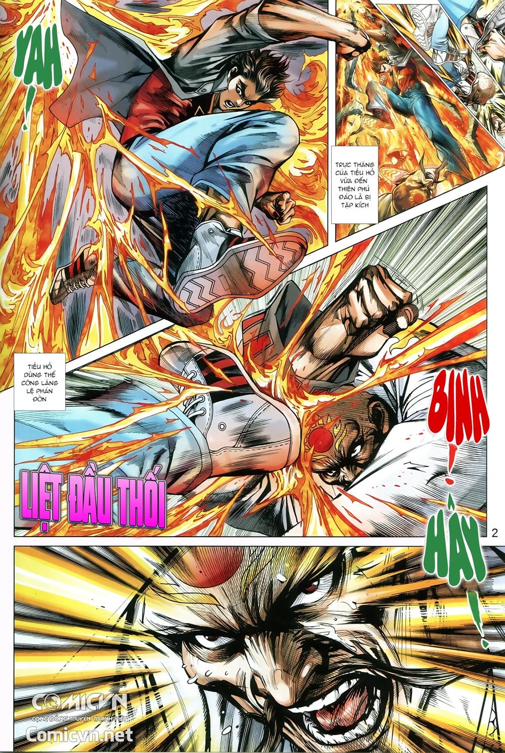 Truyện Tranh Tân Tác Long Hổ Môn trang 4