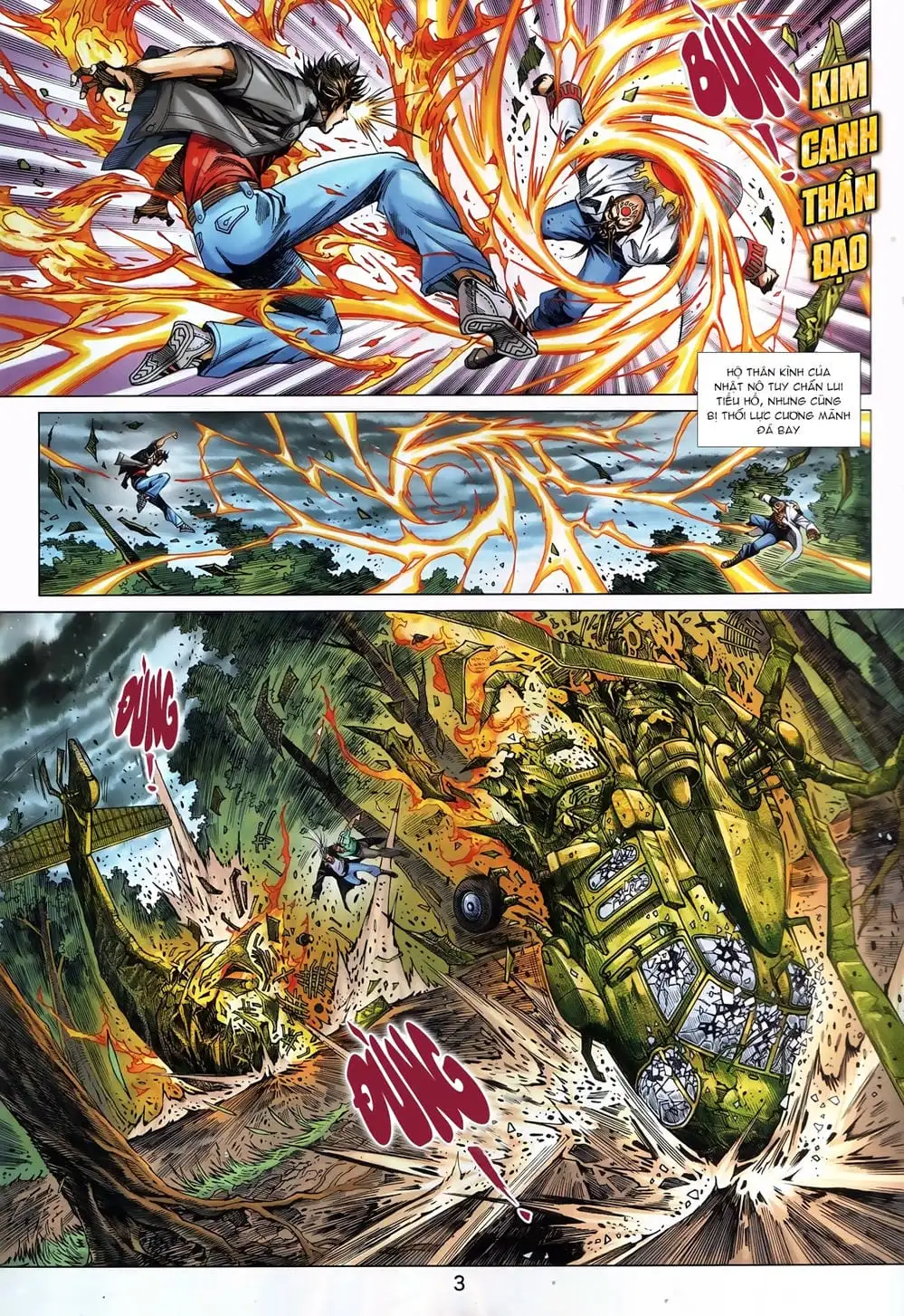 Truyện Tranh Tân Tác Long Hổ Môn trang 4