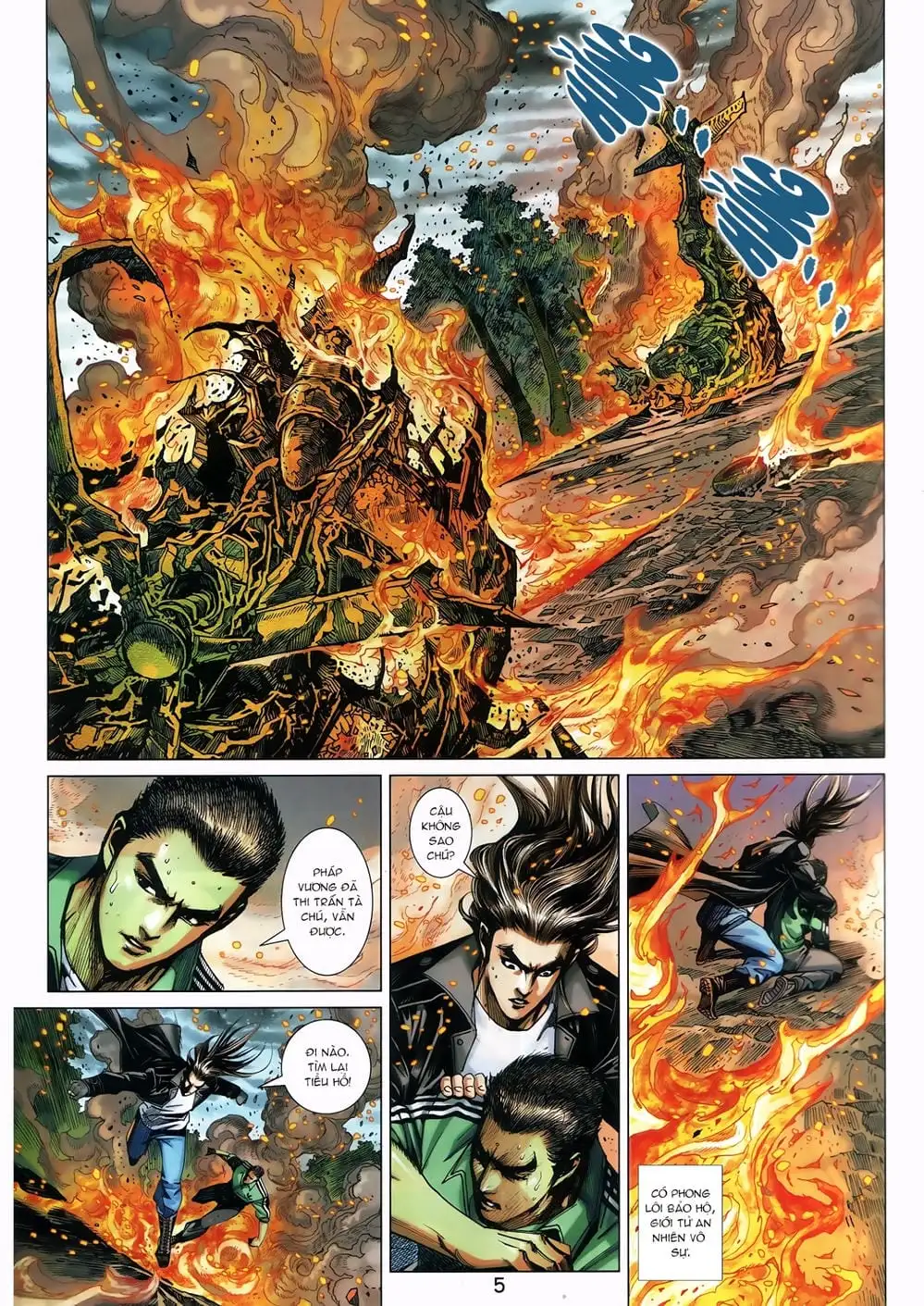 Truyện Tranh Tân Tác Long Hổ Môn trang 4