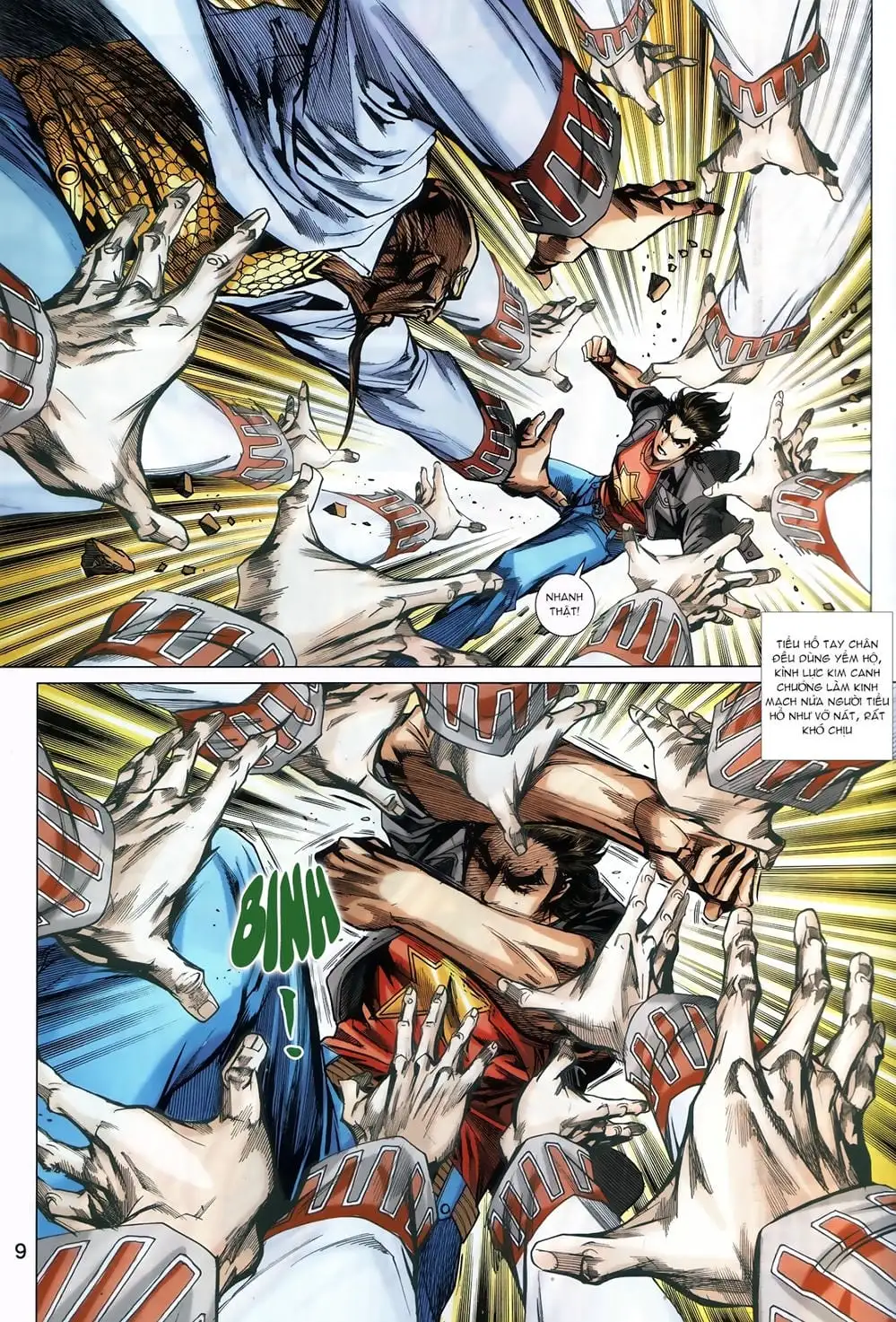 Truyện Tranh Tân Tác Long Hổ Môn trang 4