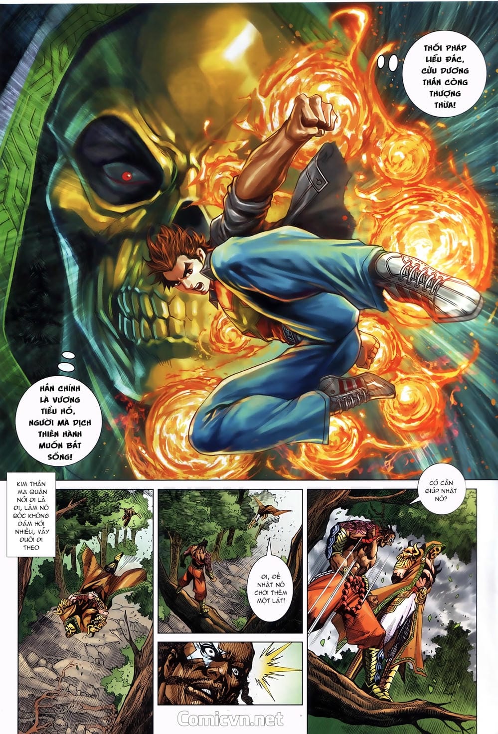 Truyện Tranh Tân Tác Long Hổ Môn trang 4
