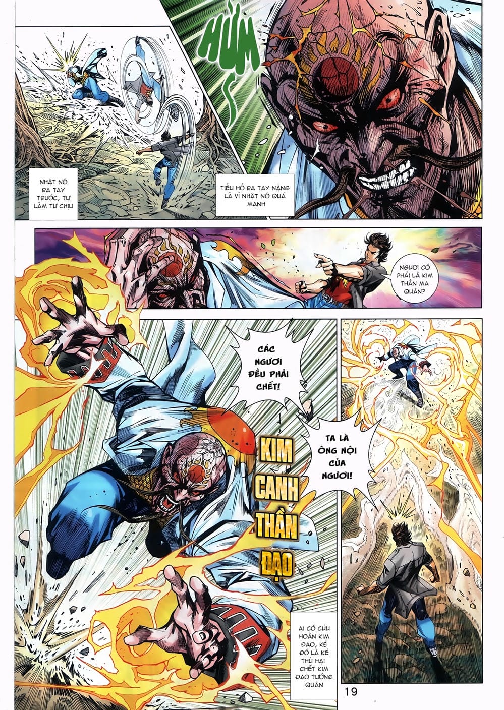 Truyện Tranh Tân Tác Long Hổ Môn trang 4