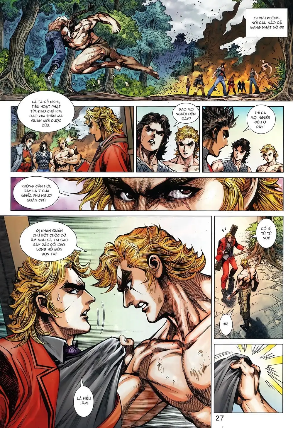 Truyện Tranh Tân Tác Long Hổ Môn trang 4