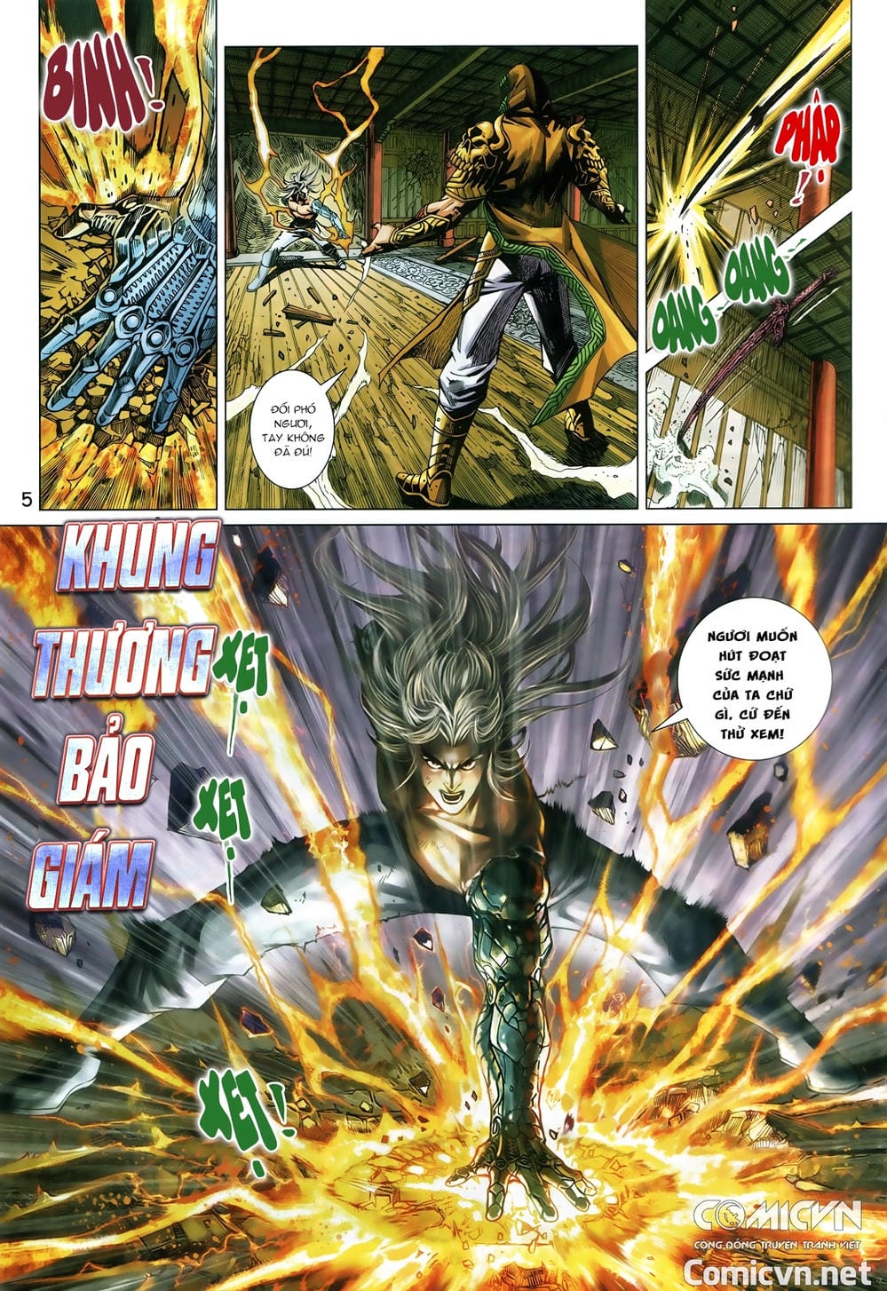 Truyện Tranh Tân Tác Long Hổ Môn trang 4