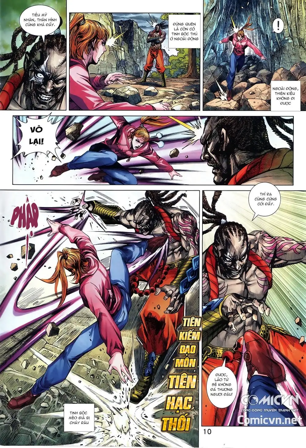 Truyện Tranh Tân Tác Long Hổ Môn trang 4