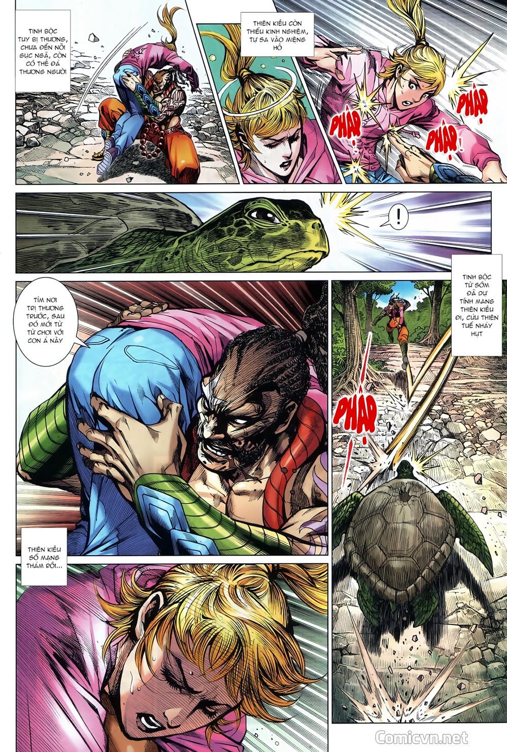 Truyện Tranh Tân Tác Long Hổ Môn trang 4
