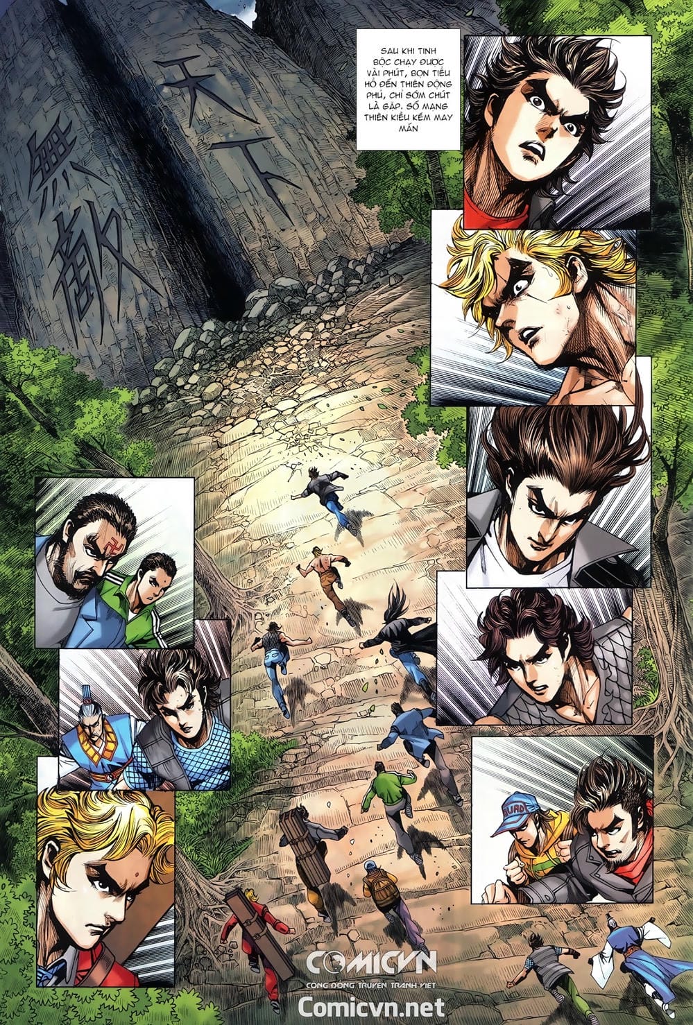 Truyện Tranh Tân Tác Long Hổ Môn trang 4