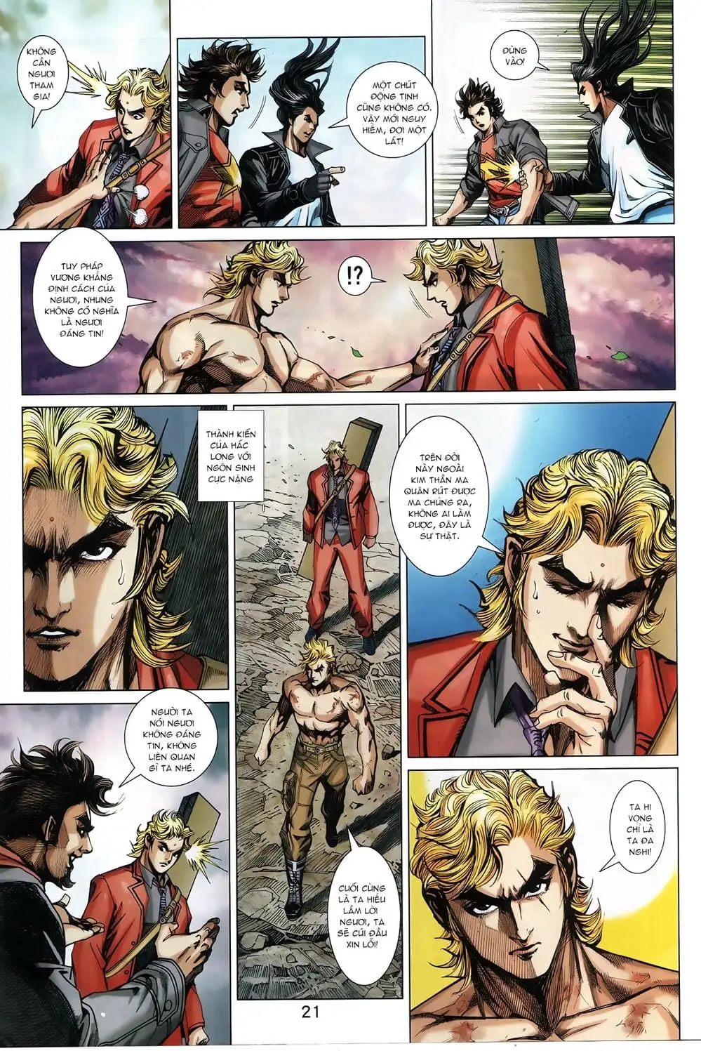 Truyện Tranh Tân Tác Long Hổ Môn trang 4