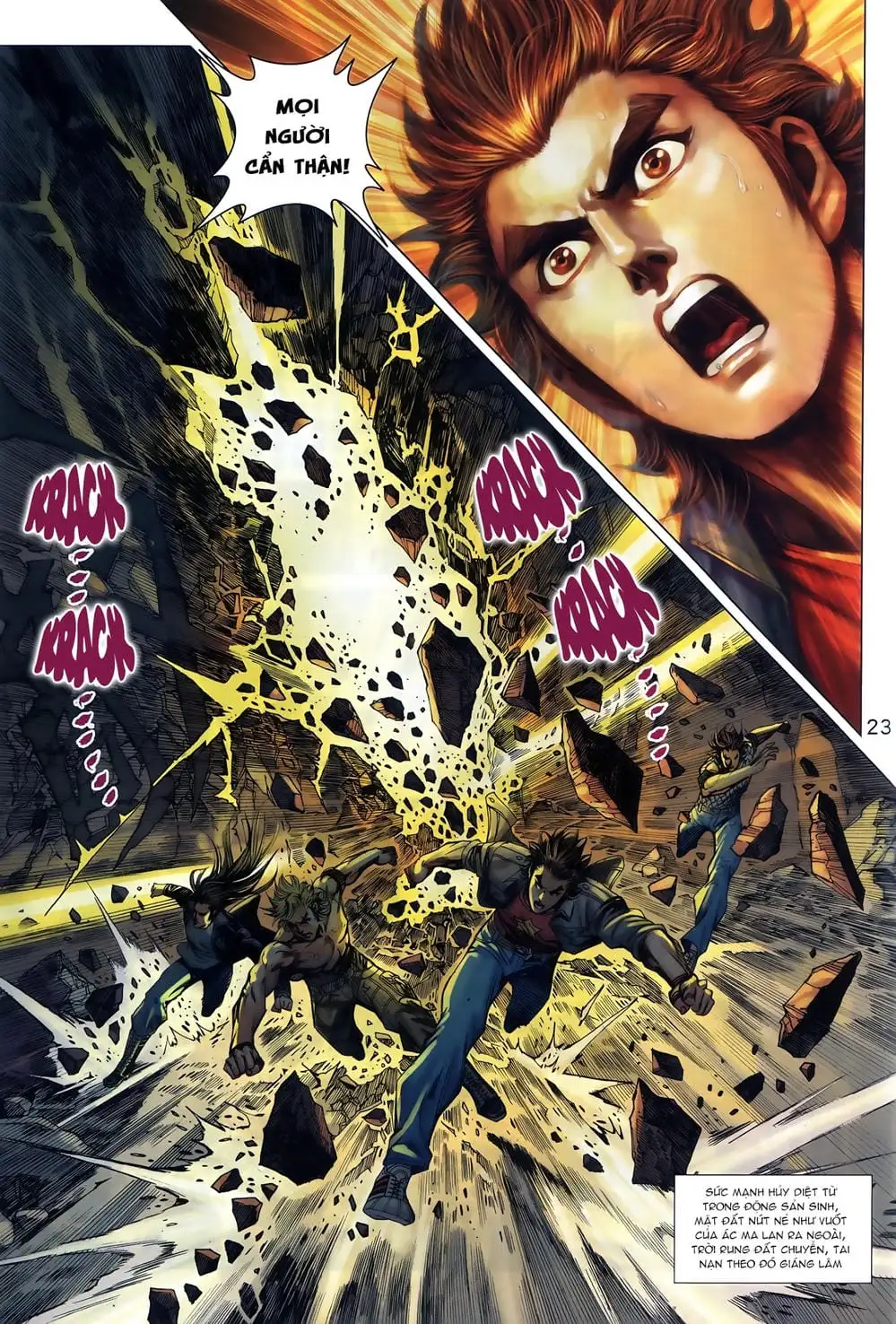 Truyện Tranh Tân Tác Long Hổ Môn trang 4