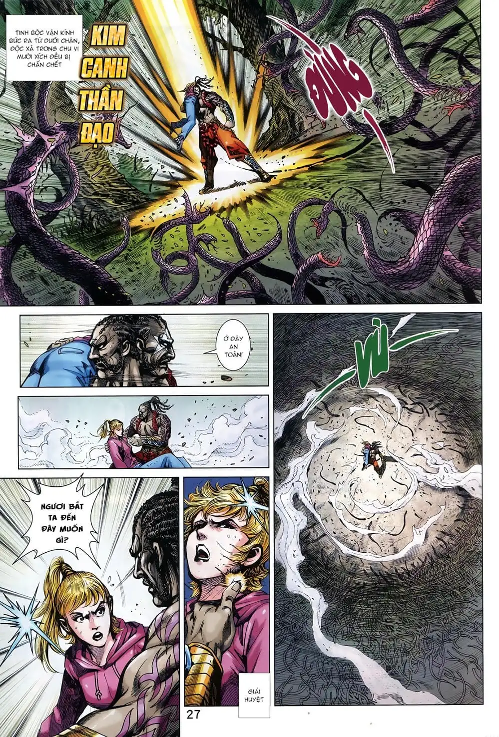 Truyện Tranh Tân Tác Long Hổ Môn trang 4