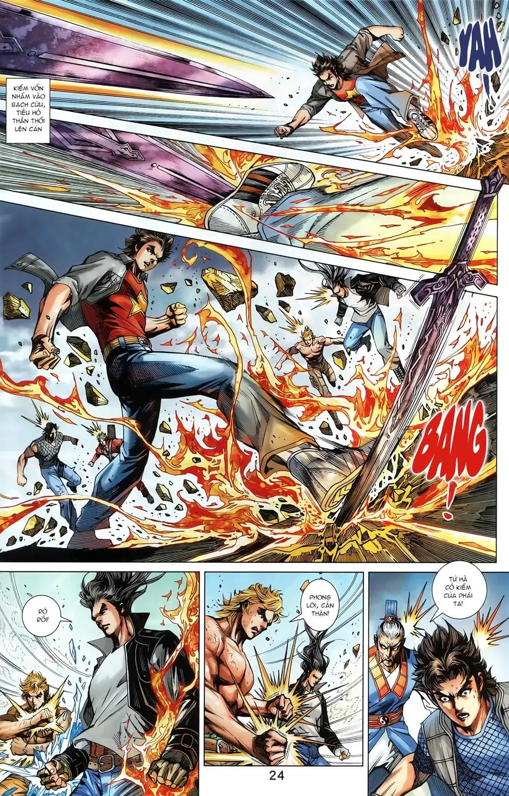 Truyện Tranh Tân Tác Long Hổ Môn trang 4