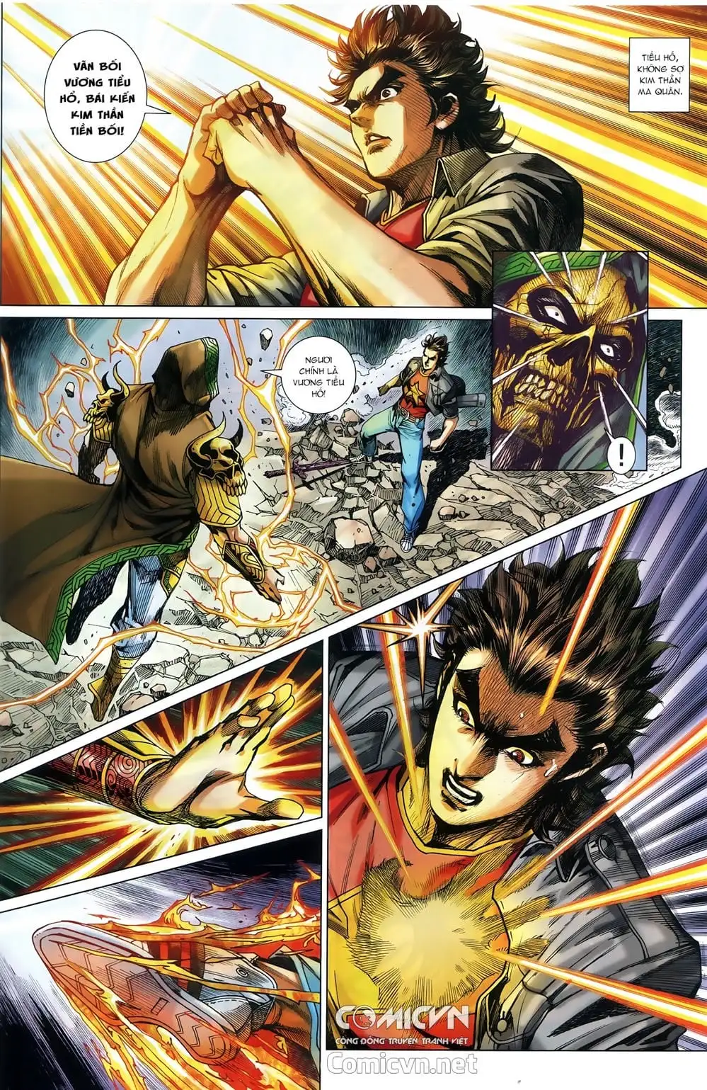 Truyện Tranh Tân Tác Long Hổ Môn trang 4