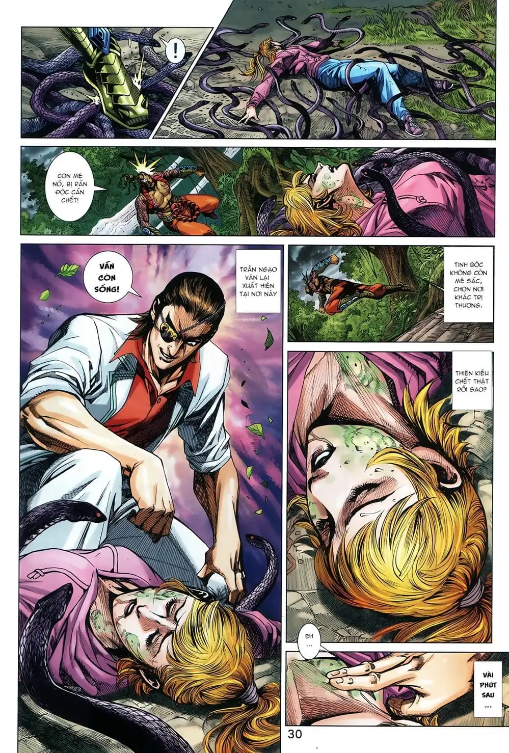 Truyện Tranh Tân Tác Long Hổ Môn trang 4