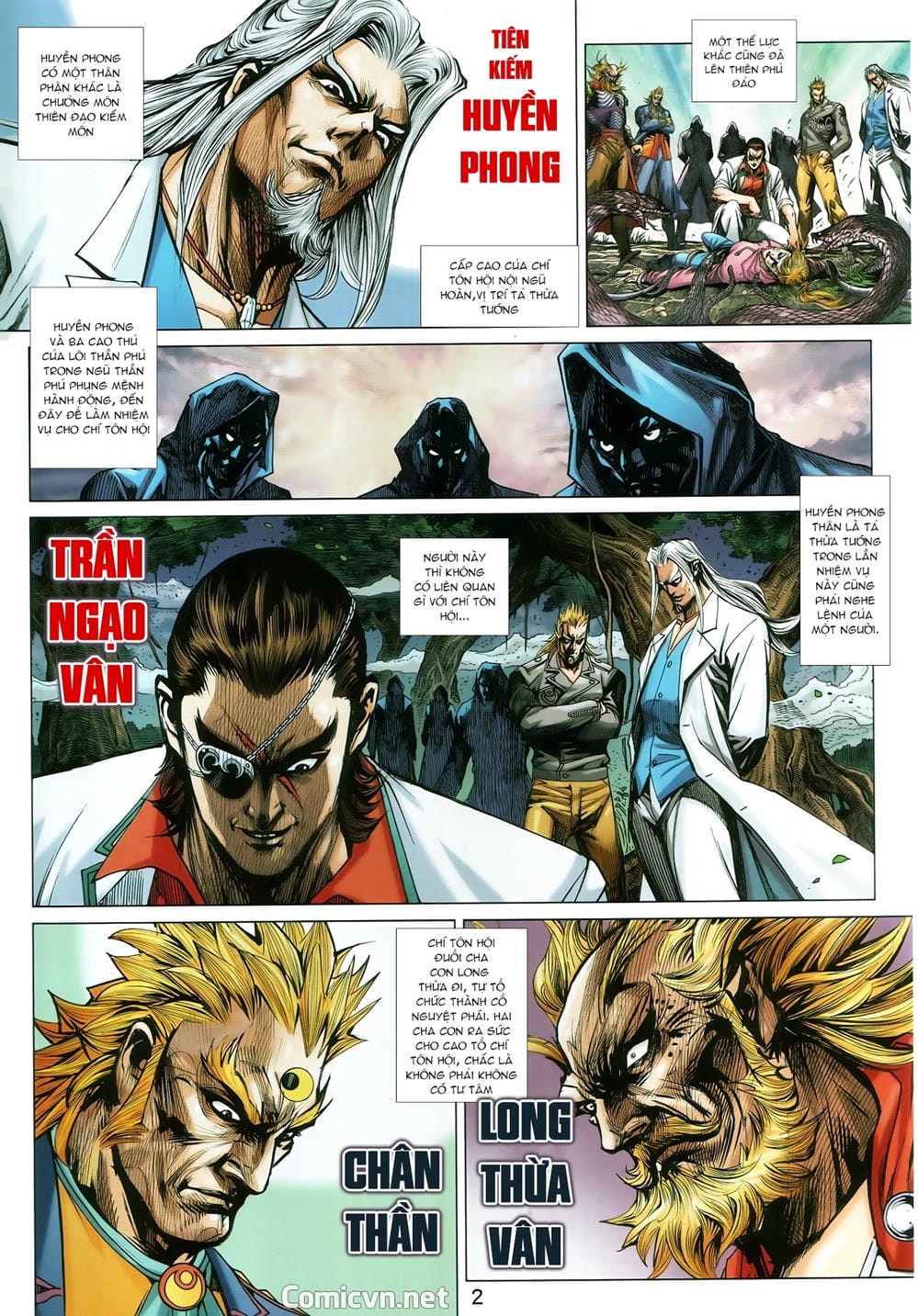 Truyện Tranh Tân Tác Long Hổ Môn trang 4