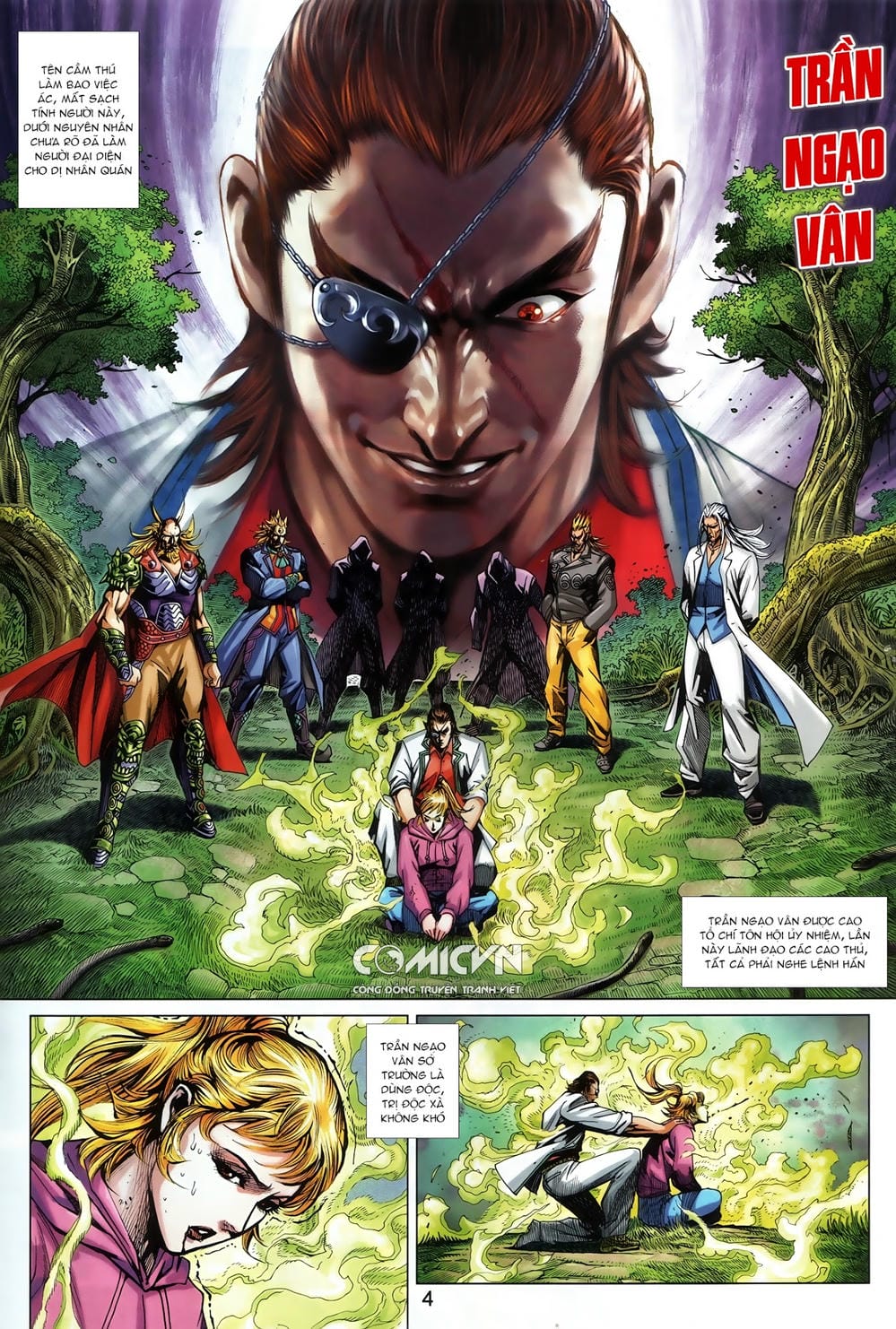 Truyện Tranh Tân Tác Long Hổ Môn trang 4