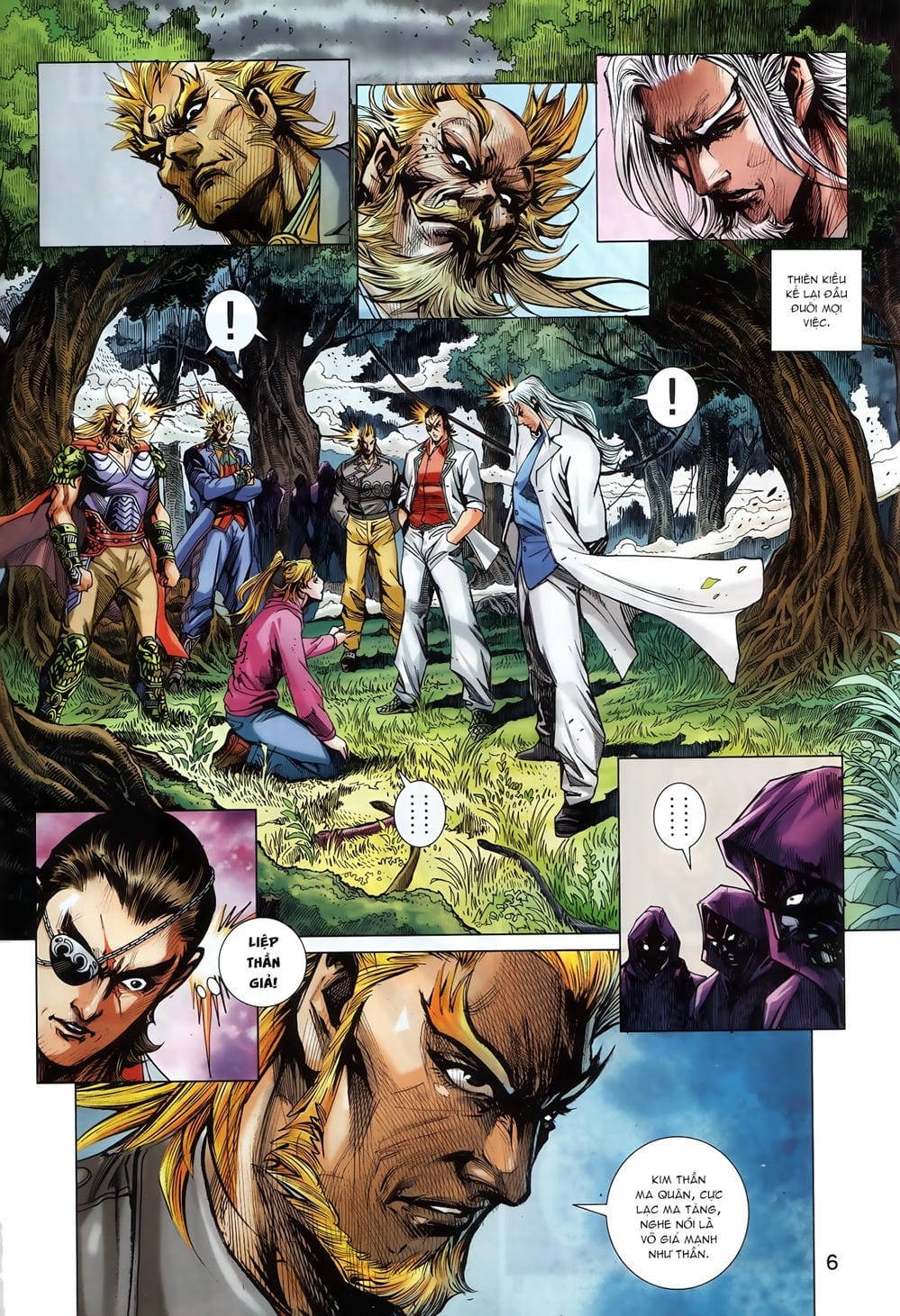 Truyện Tranh Tân Tác Long Hổ Môn trang 4