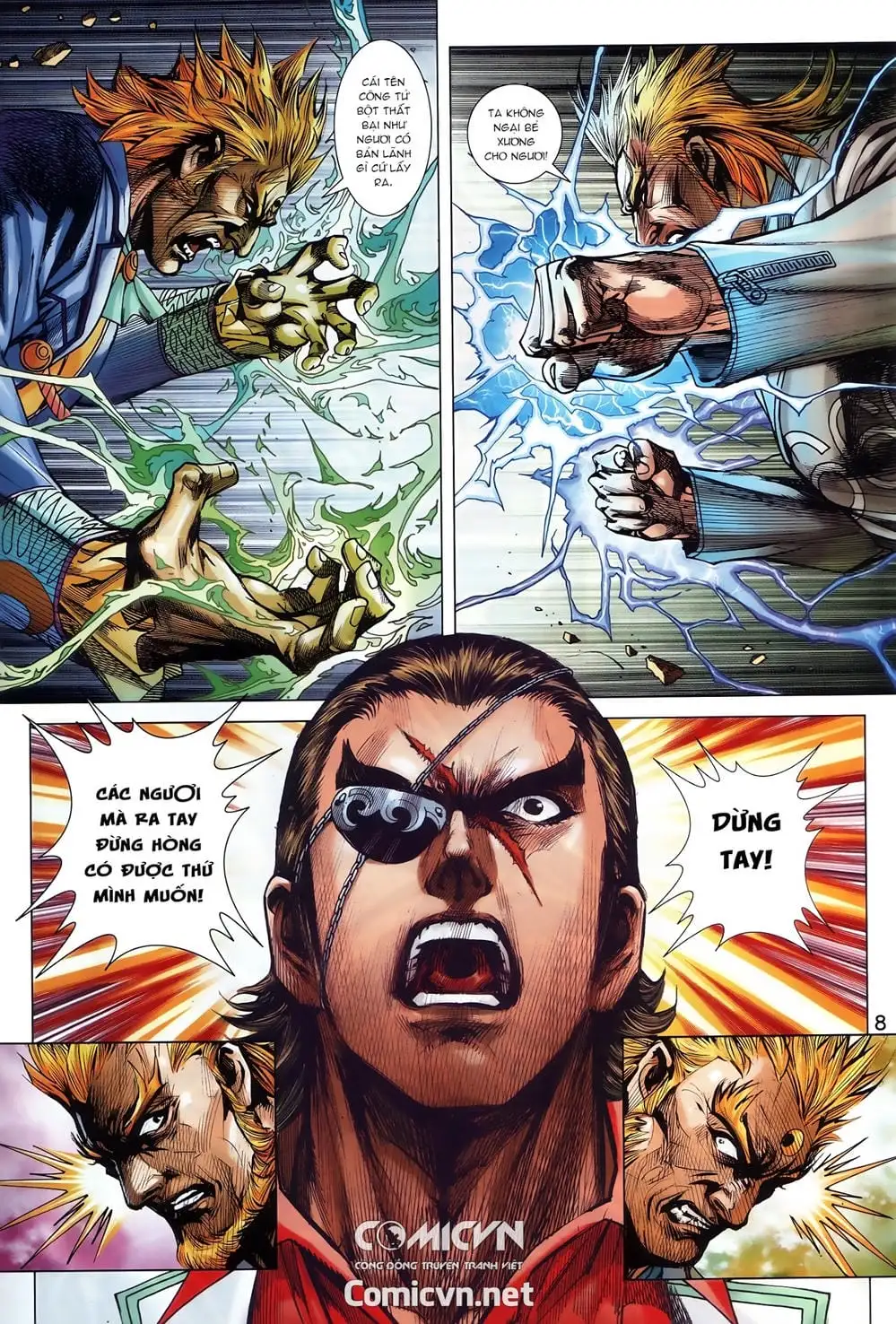Truyện Tranh Tân Tác Long Hổ Môn trang 4