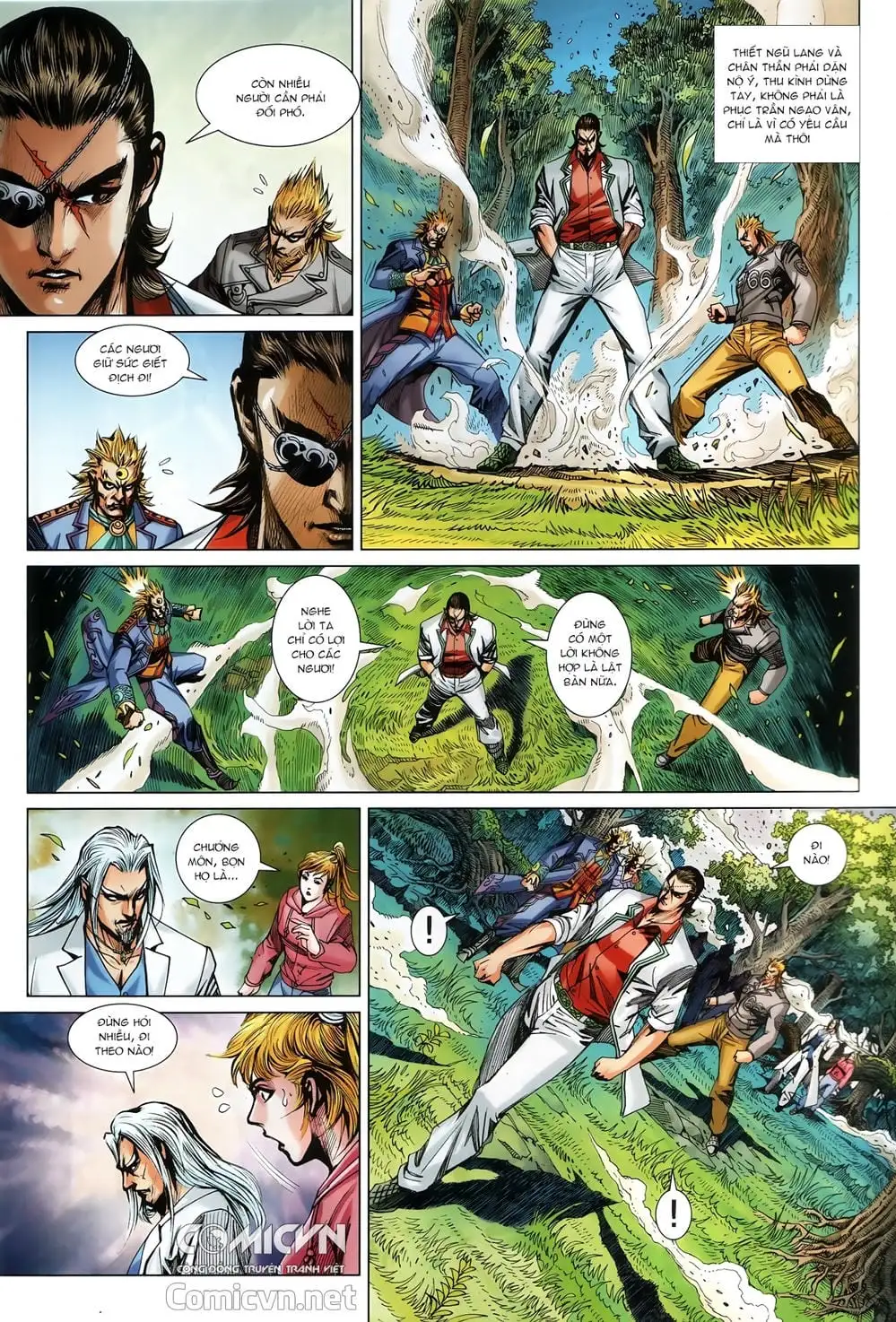 Truyện Tranh Tân Tác Long Hổ Môn trang 4