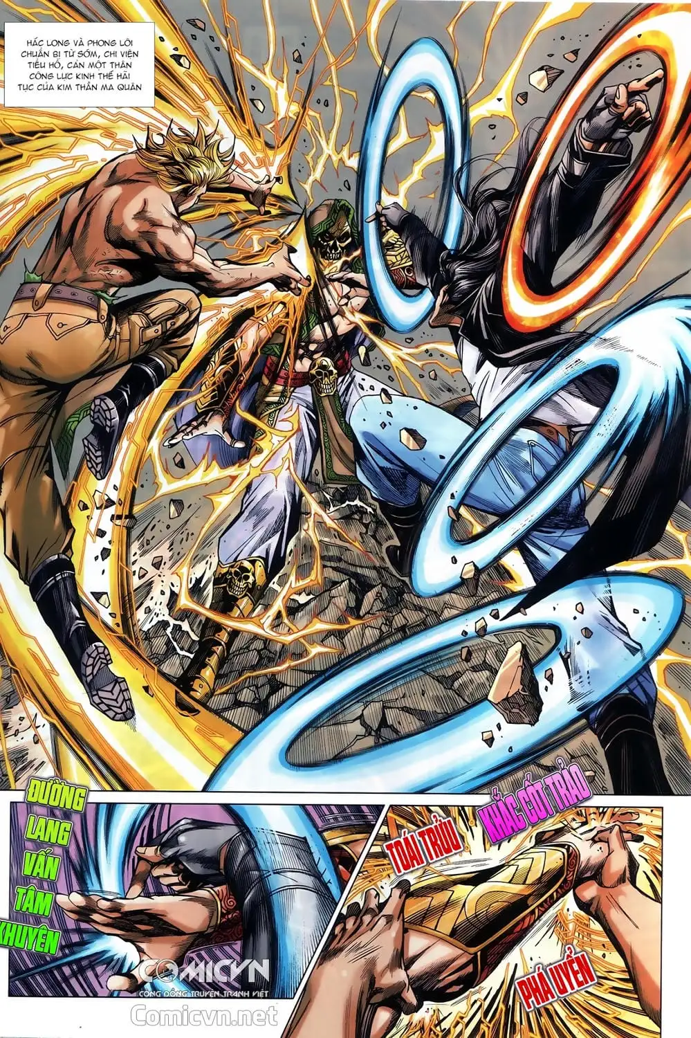 Truyện Tranh Tân Tác Long Hổ Môn trang 4