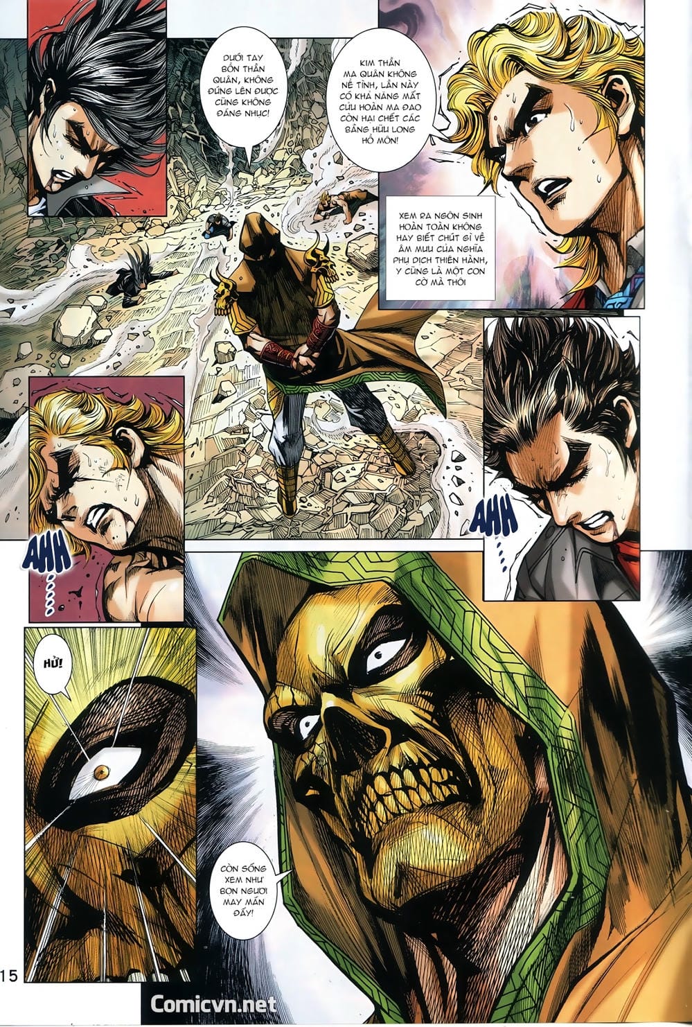 Truyện Tranh Tân Tác Long Hổ Môn trang 4