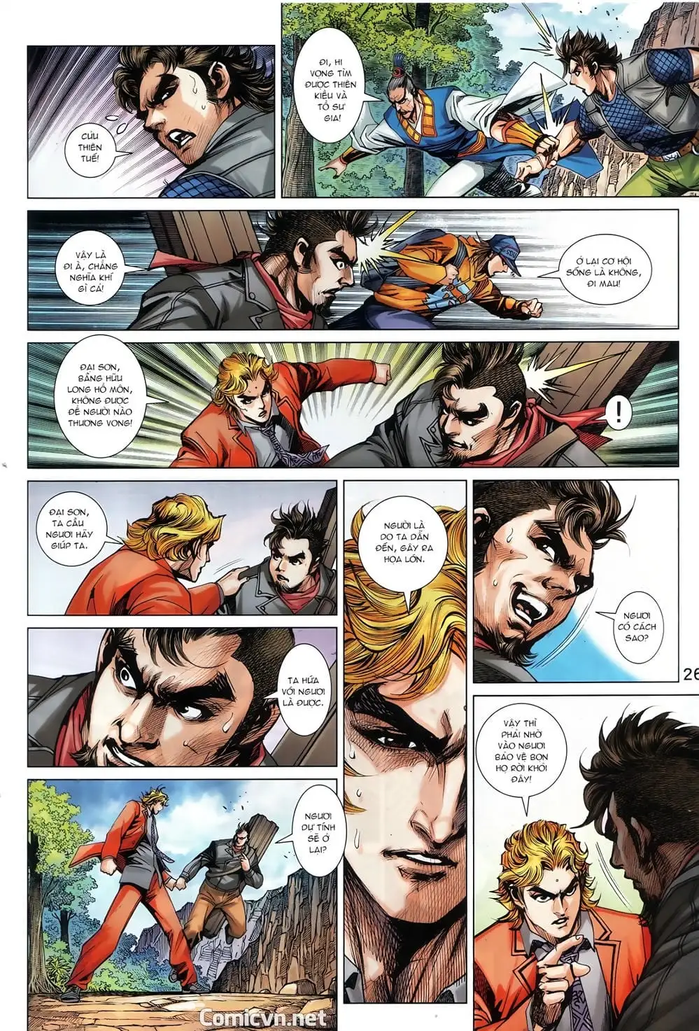 Truyện Tranh Tân Tác Long Hổ Môn trang 4