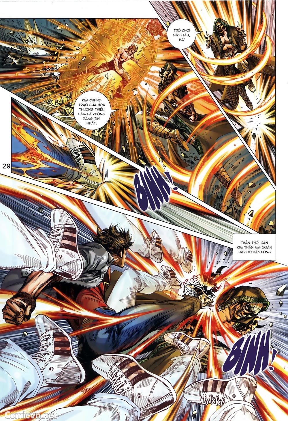 Truyện Tranh Tân Tác Long Hổ Môn trang 4