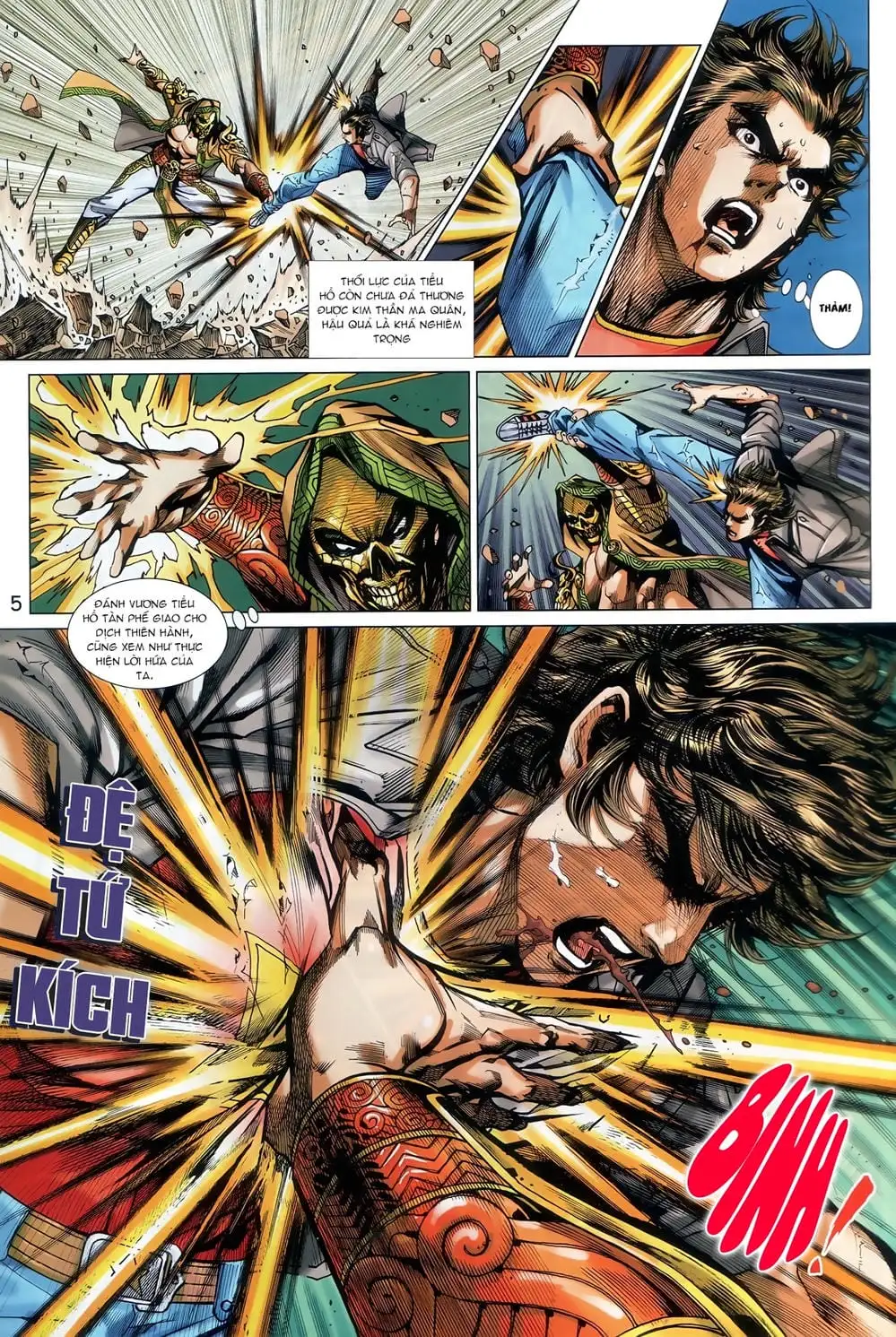Truyện Tranh Tân Tác Long Hổ Môn trang 4