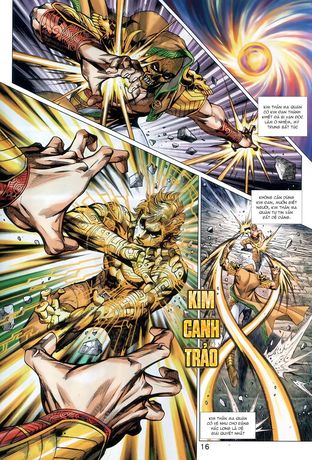 Truyện Tranh Tân Tác Long Hổ Môn trang 4