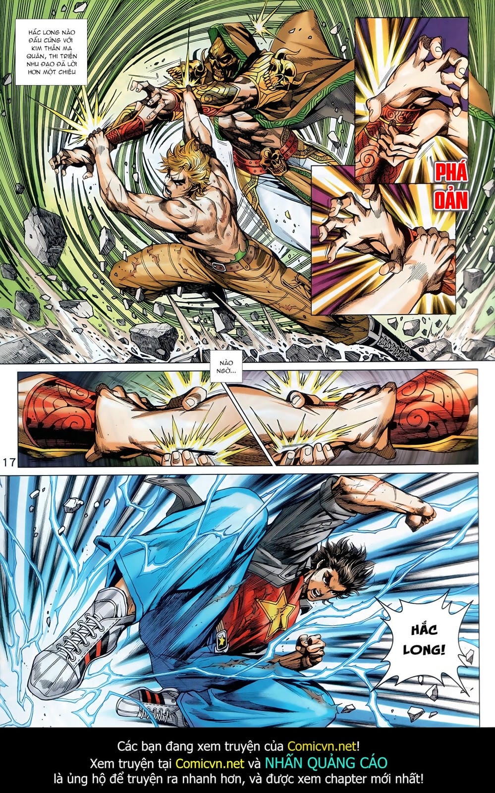 Truyện Tranh Tân Tác Long Hổ Môn trang 4