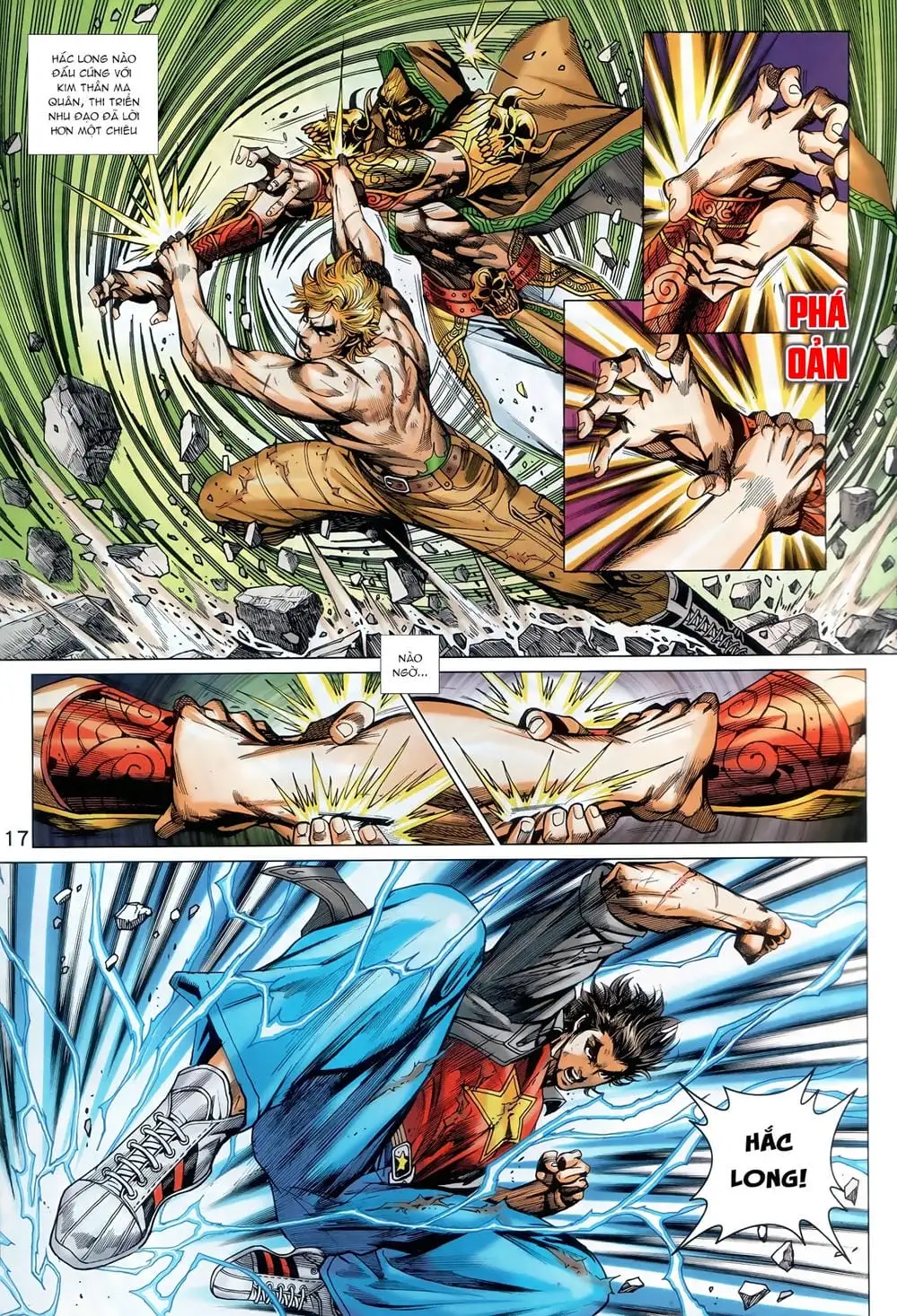 Truyện Tranh Tân Tác Long Hổ Môn trang 4