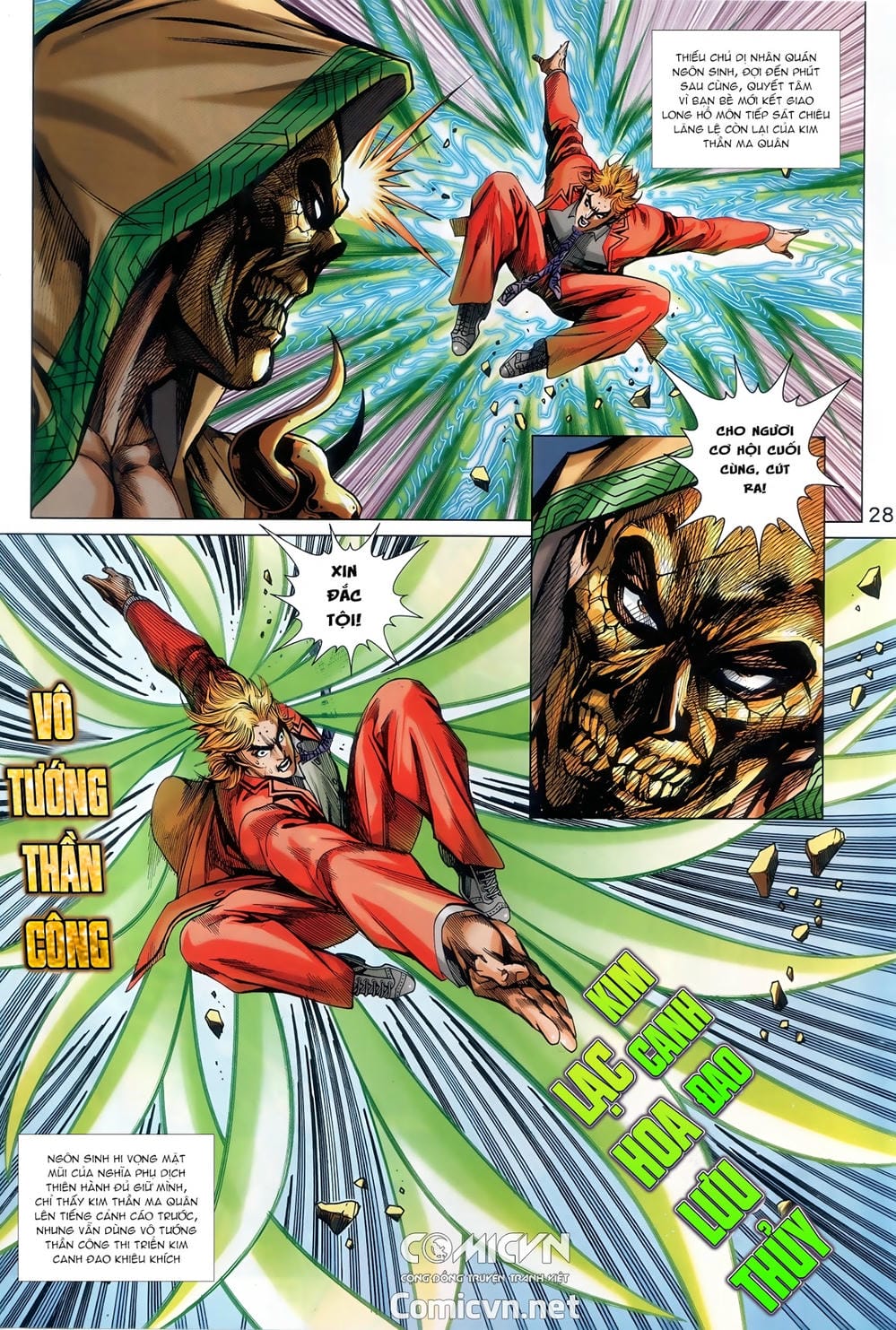 Truyện Tranh Tân Tác Long Hổ Môn trang 4