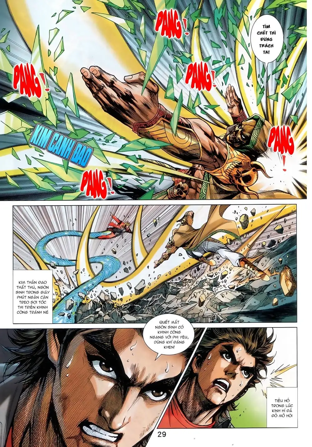 Truyện Tranh Tân Tác Long Hổ Môn trang 4