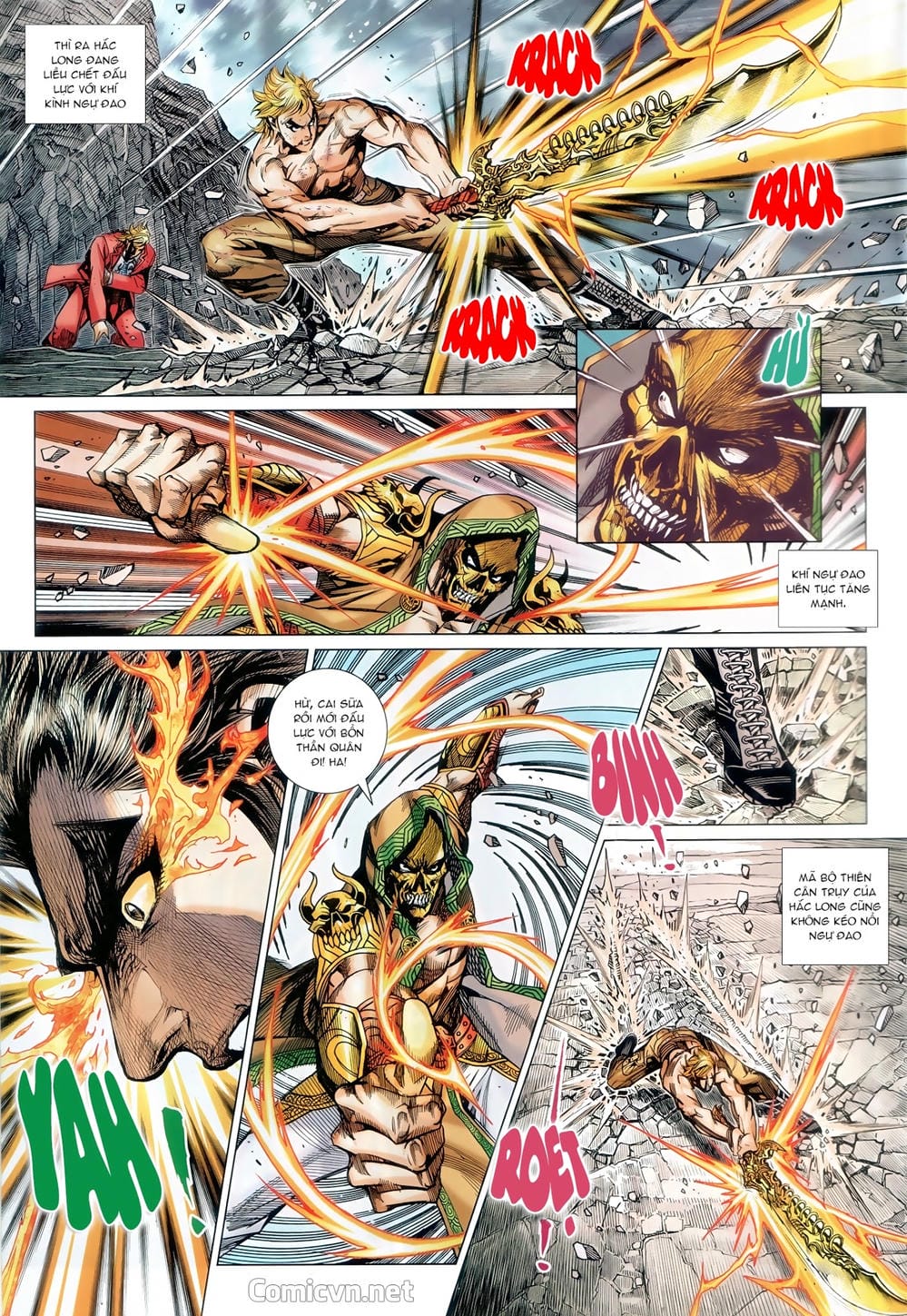 Truyện Tranh Tân Tác Long Hổ Môn trang 4