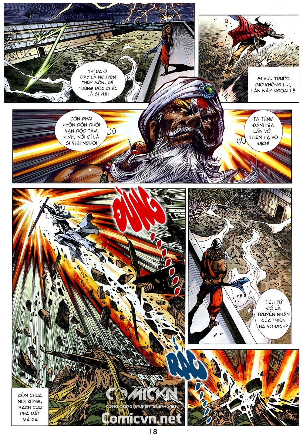 Truyện Tranh Tân Tác Long Hổ Môn trang 4