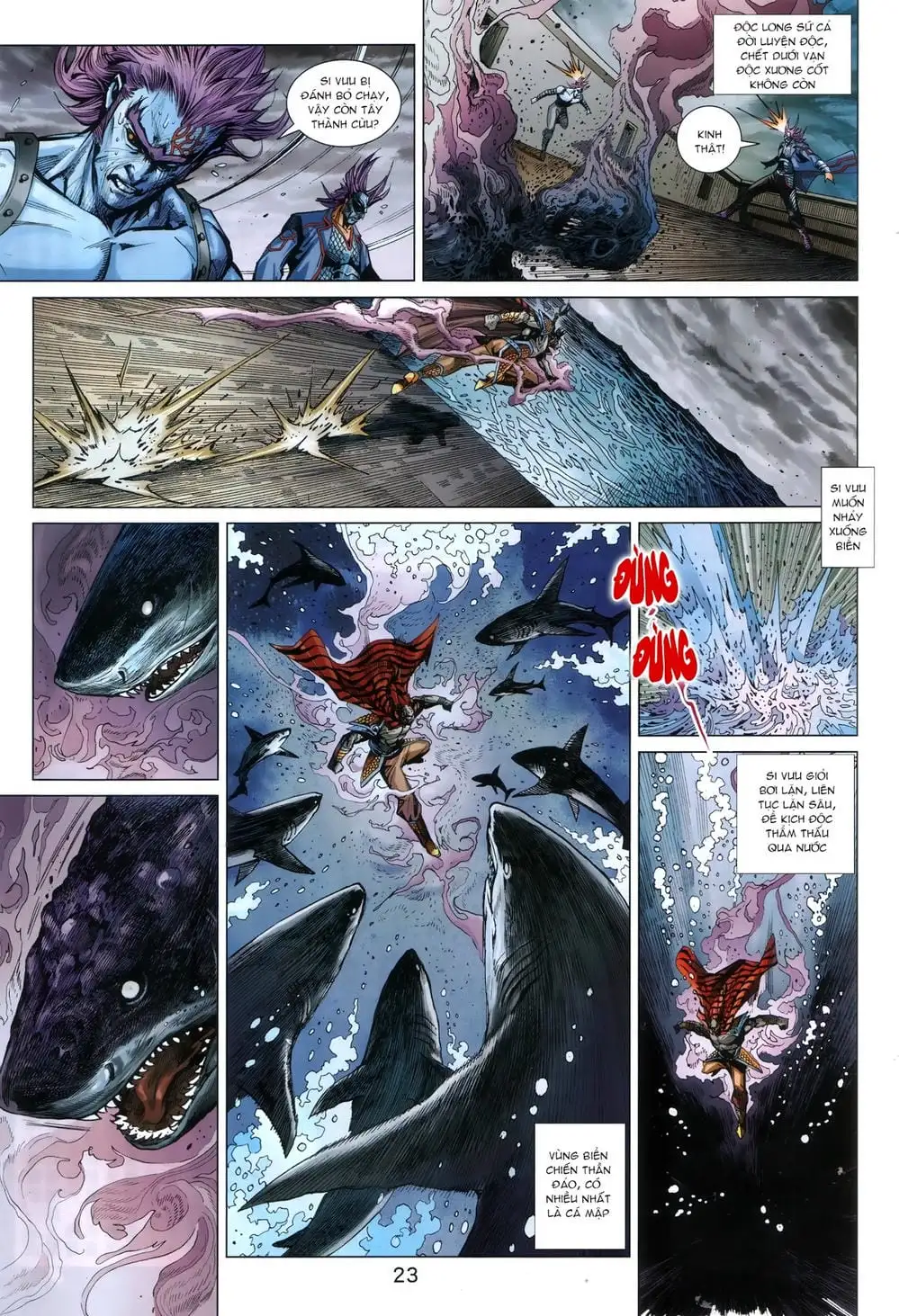 Truyện Tranh Tân Tác Long Hổ Môn trang 4