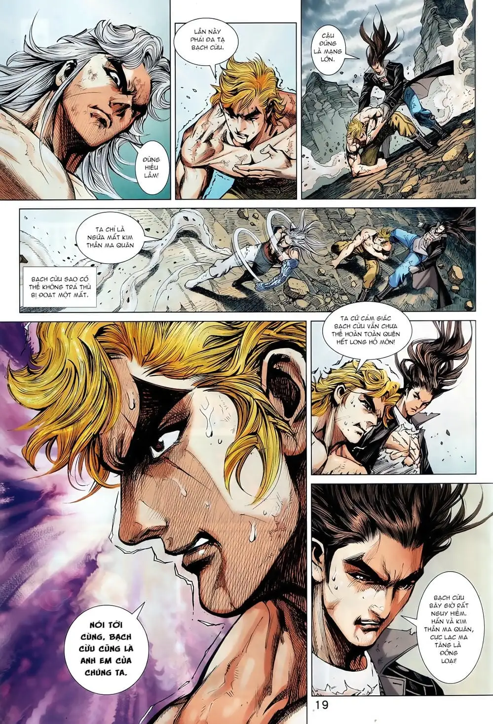 Truyện Tranh Tân Tác Long Hổ Môn trang 4