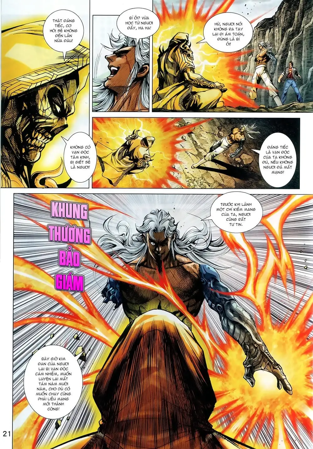 Truyện Tranh Tân Tác Long Hổ Môn trang 4