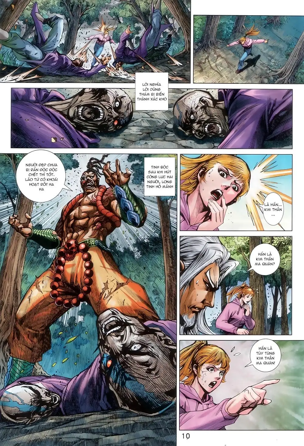 Truyện Tranh Tân Tác Long Hổ Môn trang 4