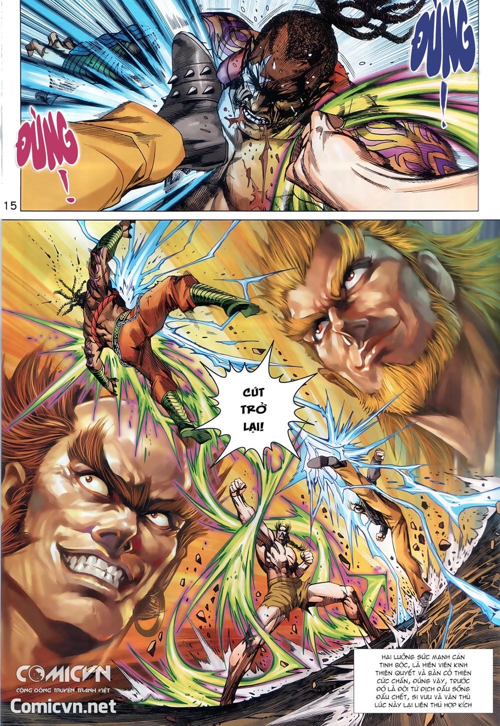 Truyện Tranh Tân Tác Long Hổ Môn trang 4