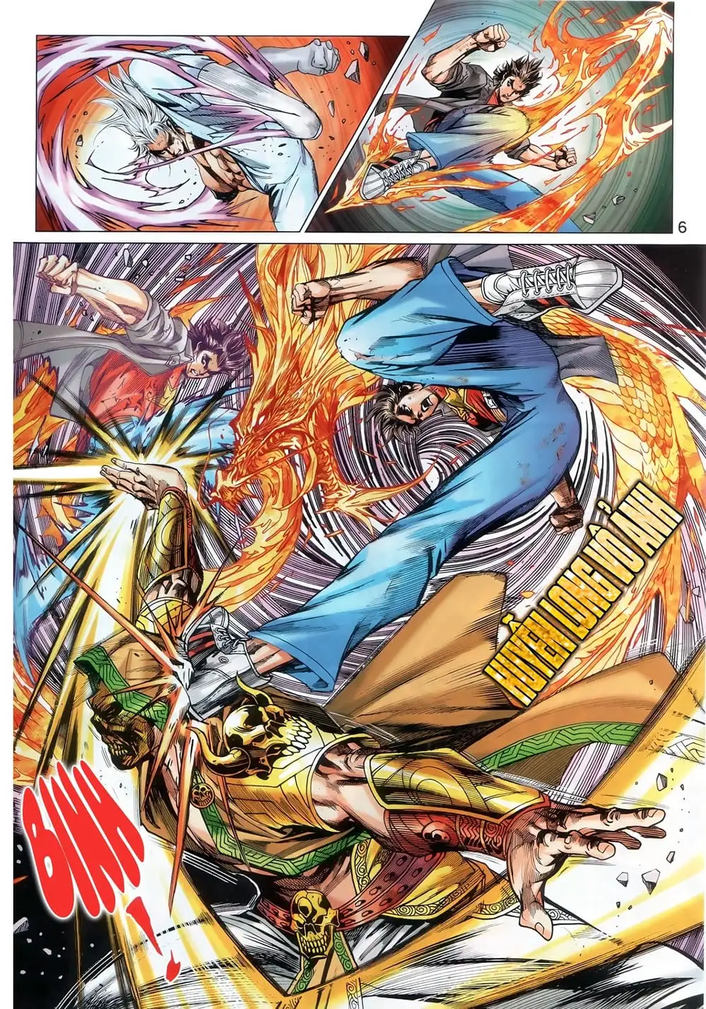 Truyện Tranh Tân Tác Long Hổ Môn trang 4