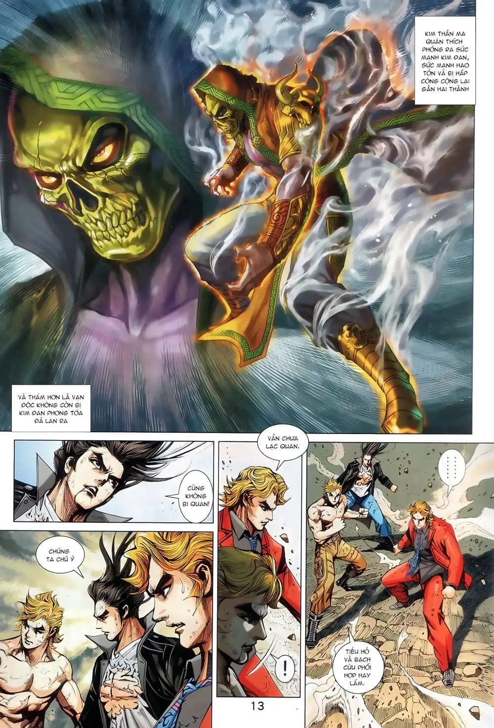 Truyện Tranh Tân Tác Long Hổ Môn trang 4