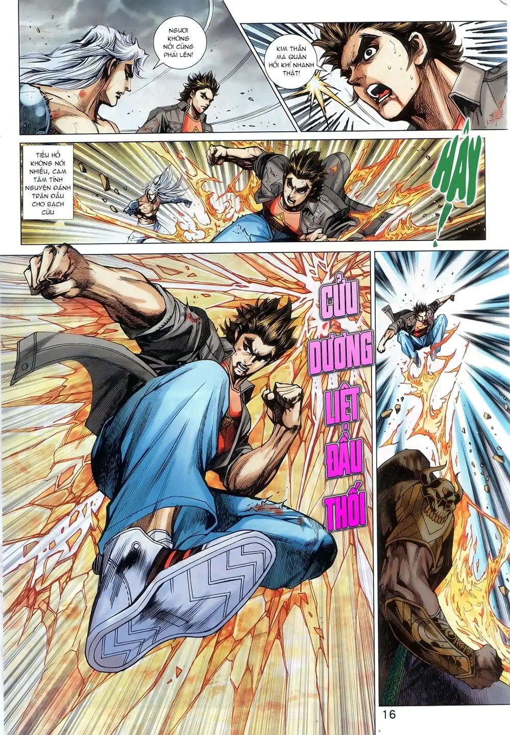 Truyện Tranh Tân Tác Long Hổ Môn trang 4