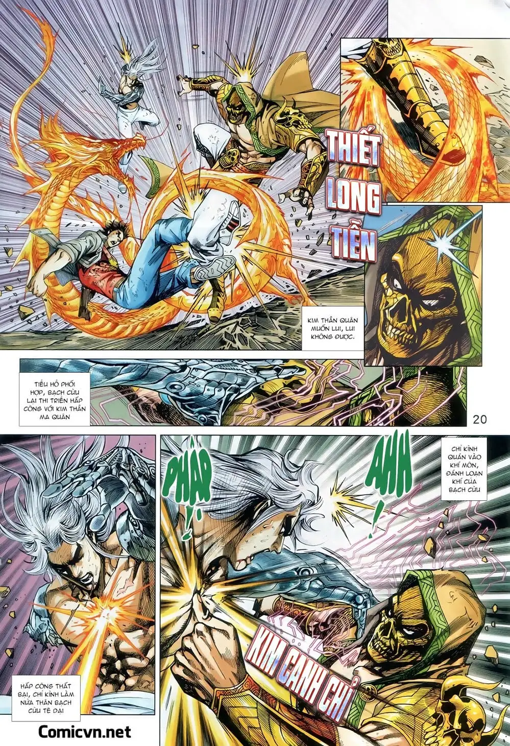 Truyện Tranh Tân Tác Long Hổ Môn trang 4