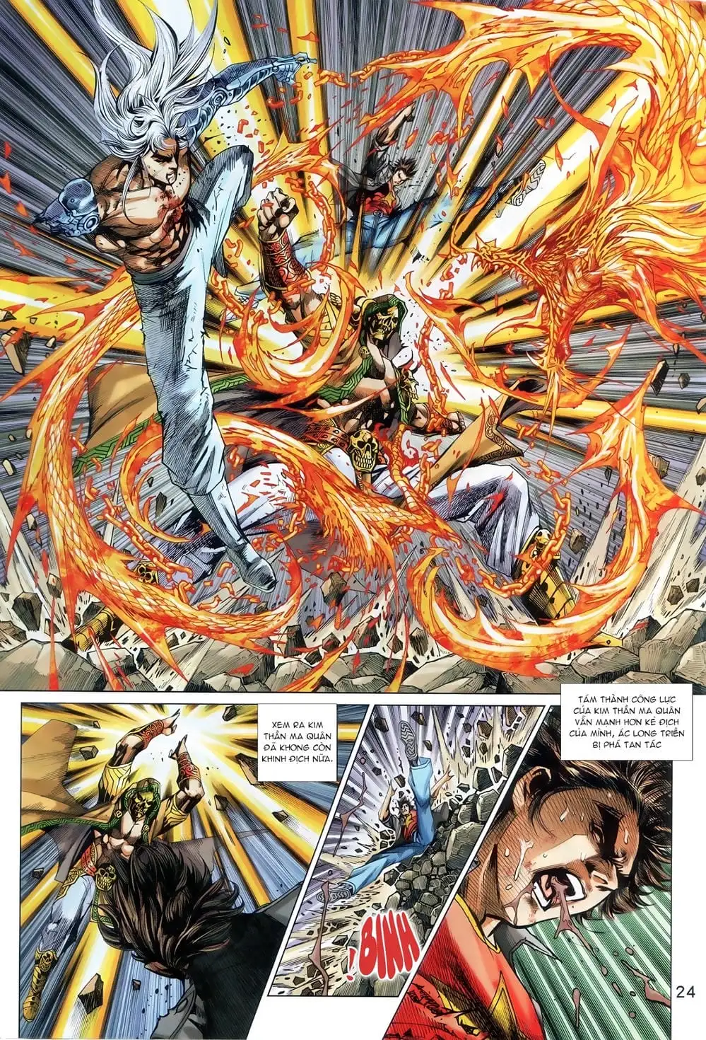 Truyện Tranh Tân Tác Long Hổ Môn trang 4