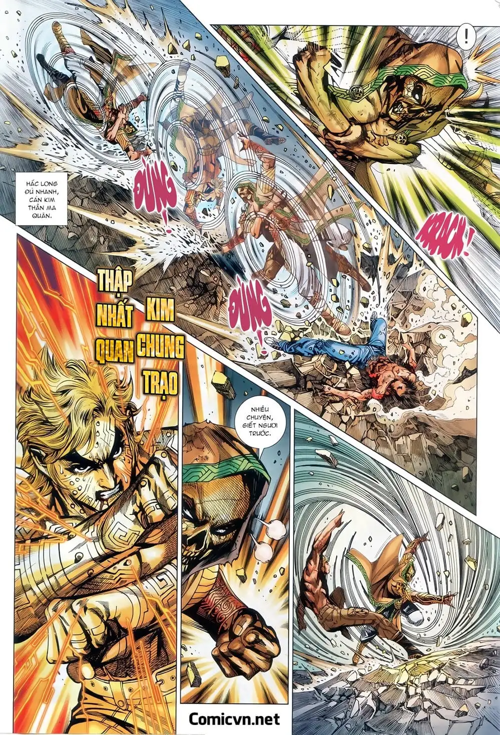 Truyện Tranh Tân Tác Long Hổ Môn trang 4