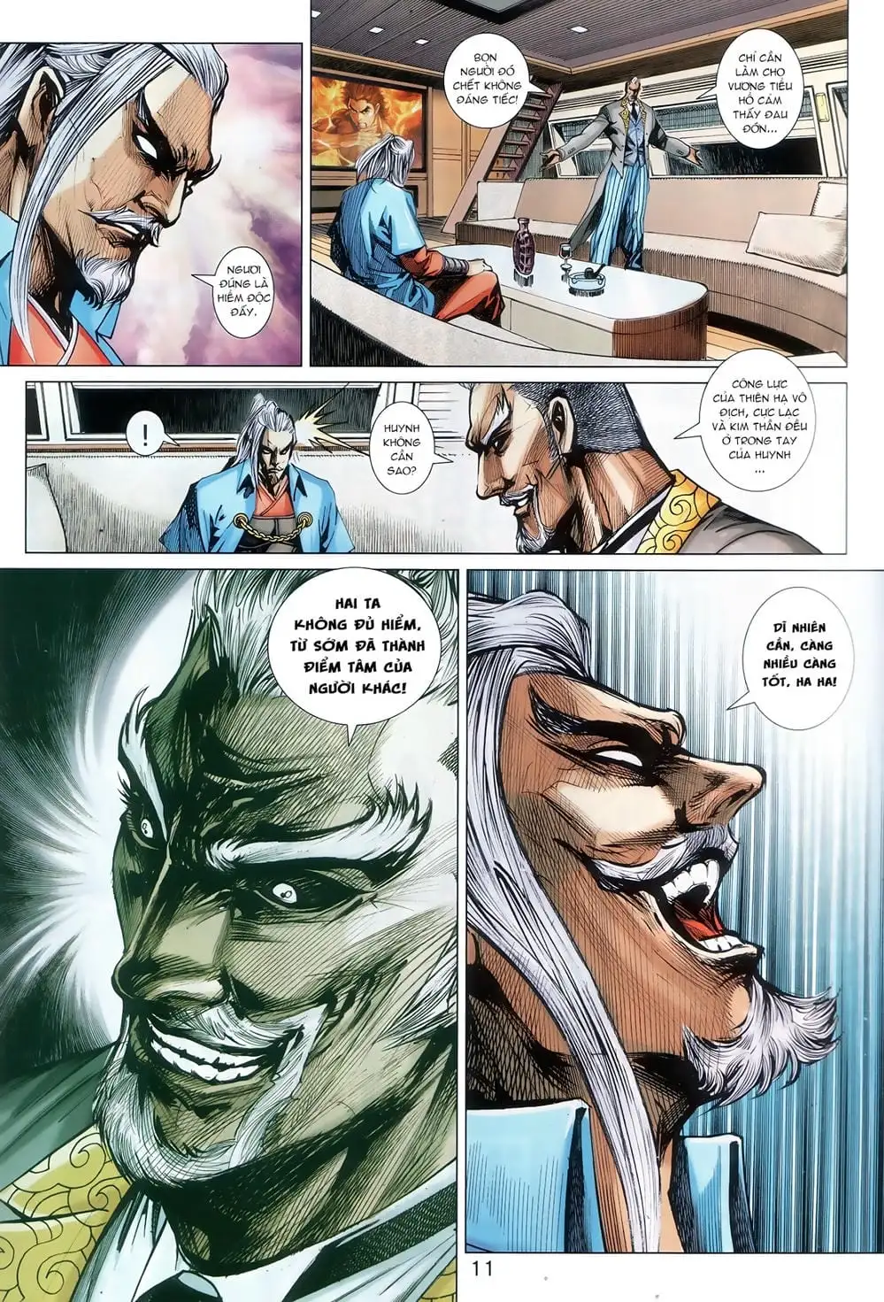 Truyện Tranh Tân Tác Long Hổ Môn trang 4