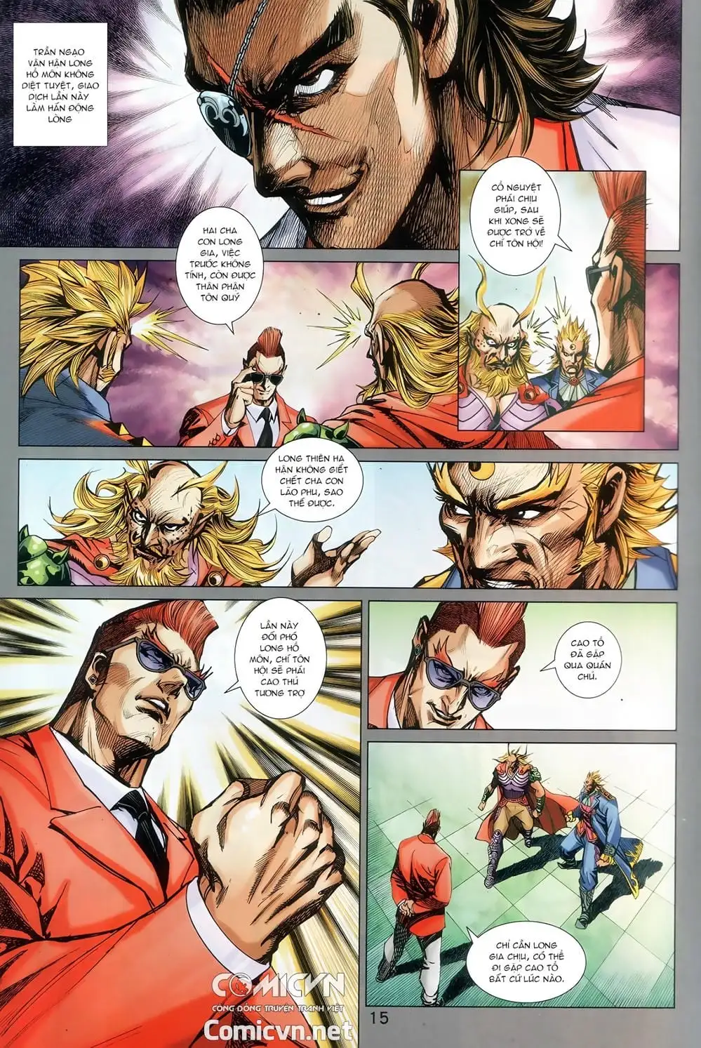 Truyện Tranh Tân Tác Long Hổ Môn trang 4