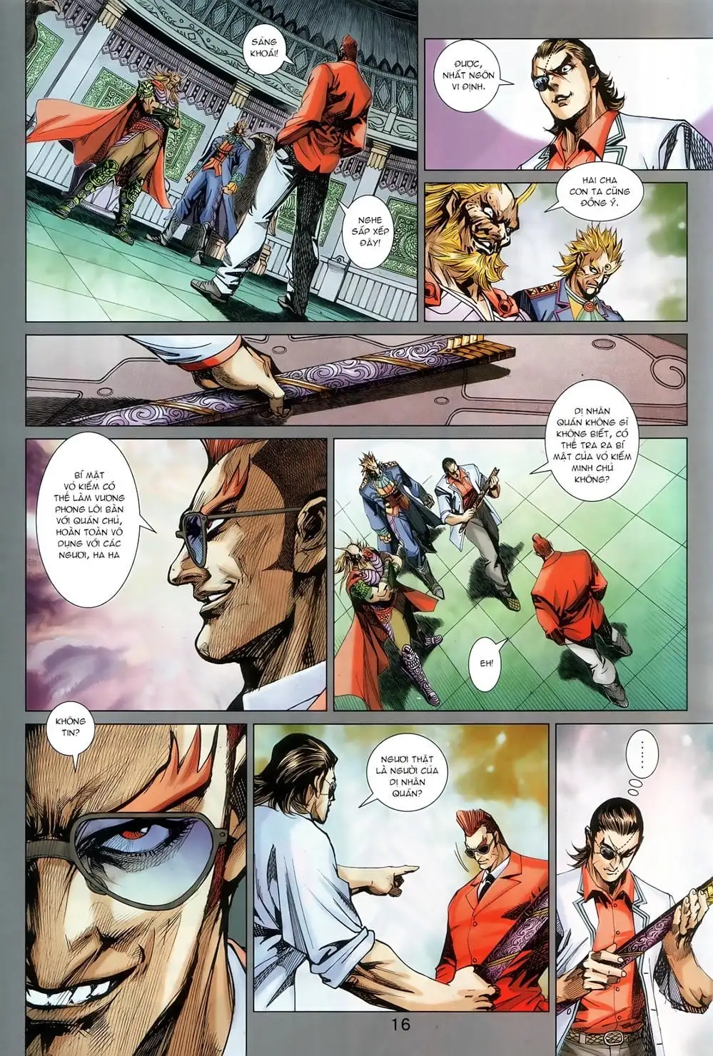 Truyện Tranh Tân Tác Long Hổ Môn trang 4