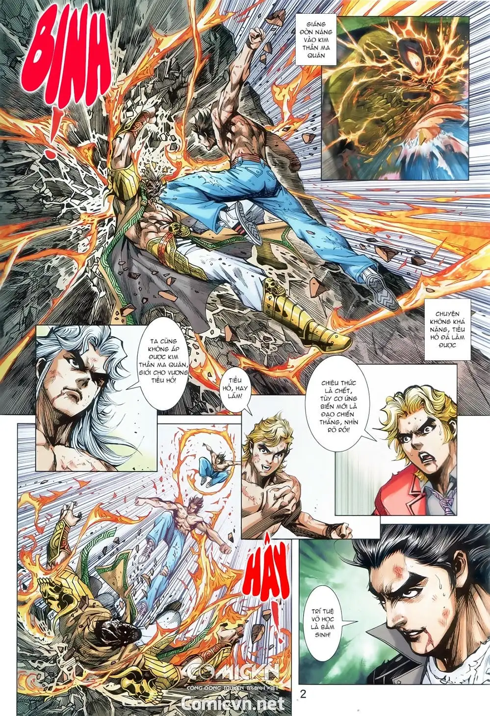 Truyện Tranh Tân Tác Long Hổ Môn trang 4