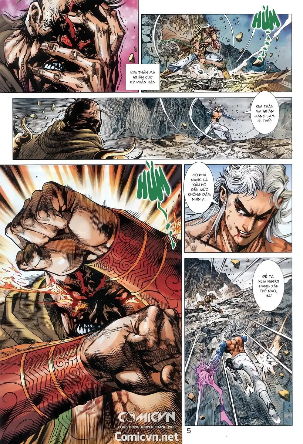 Truyện Tranh Tân Tác Long Hổ Môn trang 4